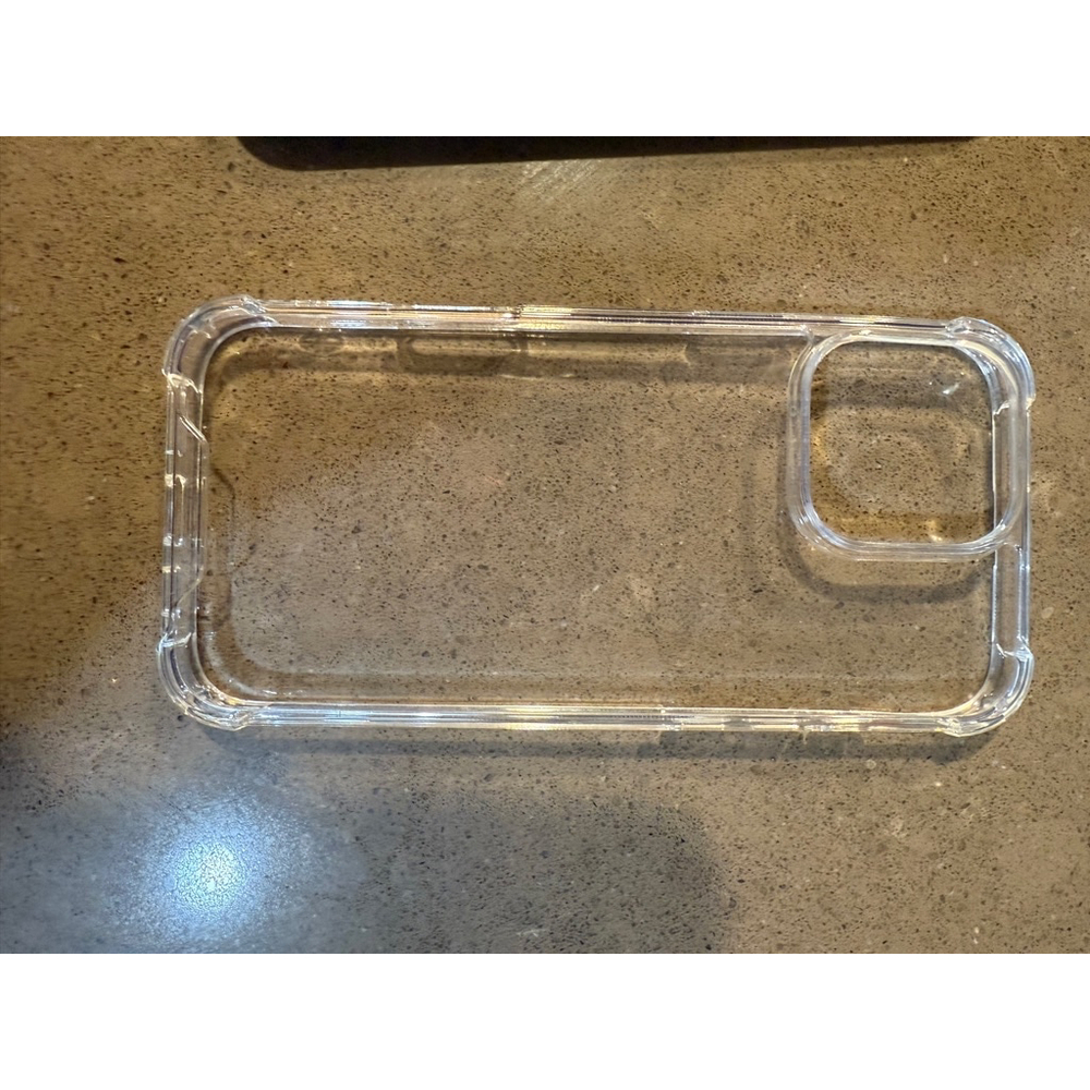 Lot of 2 iPhone 15 pro max Case, Unbranded, Phone Case, Clear, Black - Picture 3 of 5